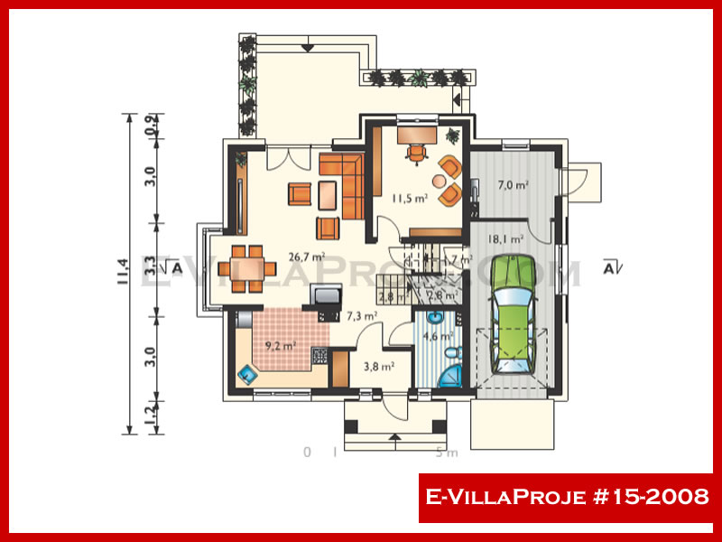 Model 15-2008 — 270 m², 2 Kat thumbnail 2
