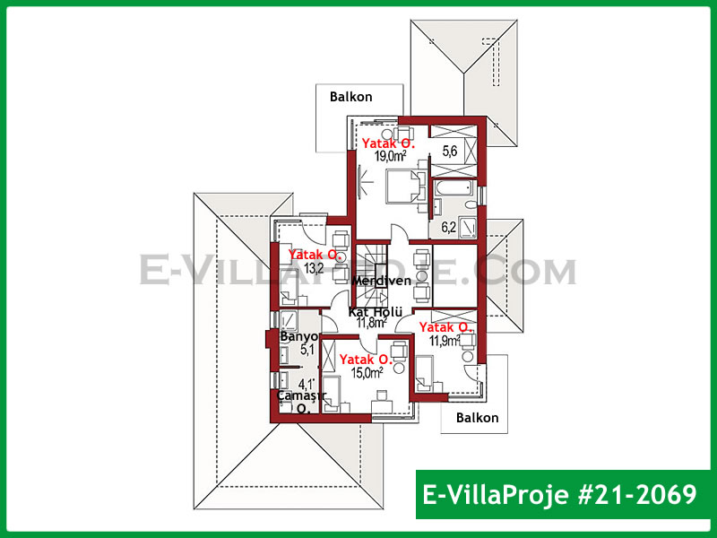 Model 21-2069 — 270 m², 2 Kat thumbnail 3