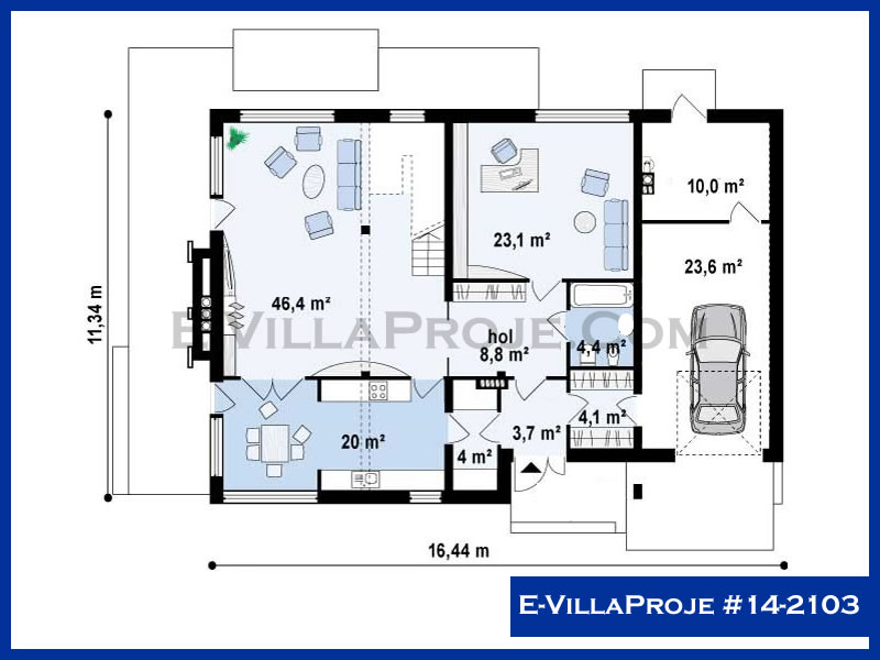 Model 14-2103 — 275 m², 2 Kat thumbnail 2