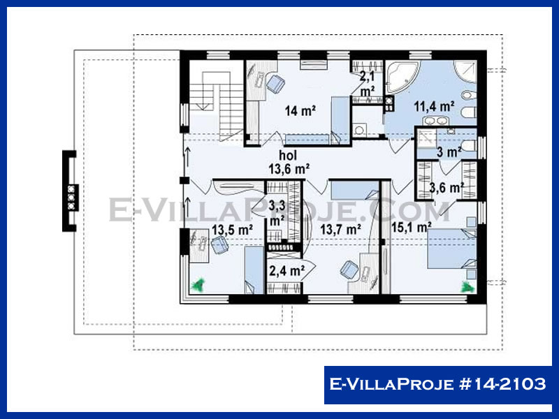 Model 14-2103 — 275 m², 2 Kat thumbnail 3