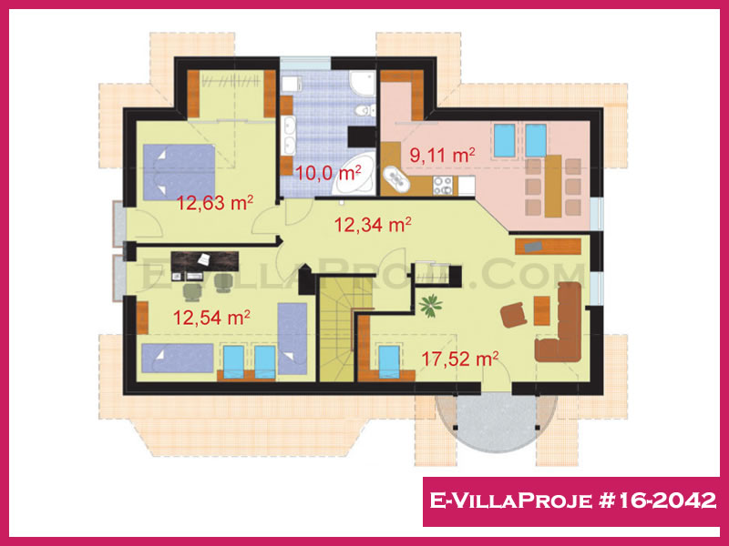 Model 16-2042 — 277 m², 2 Kat thumbnail 3