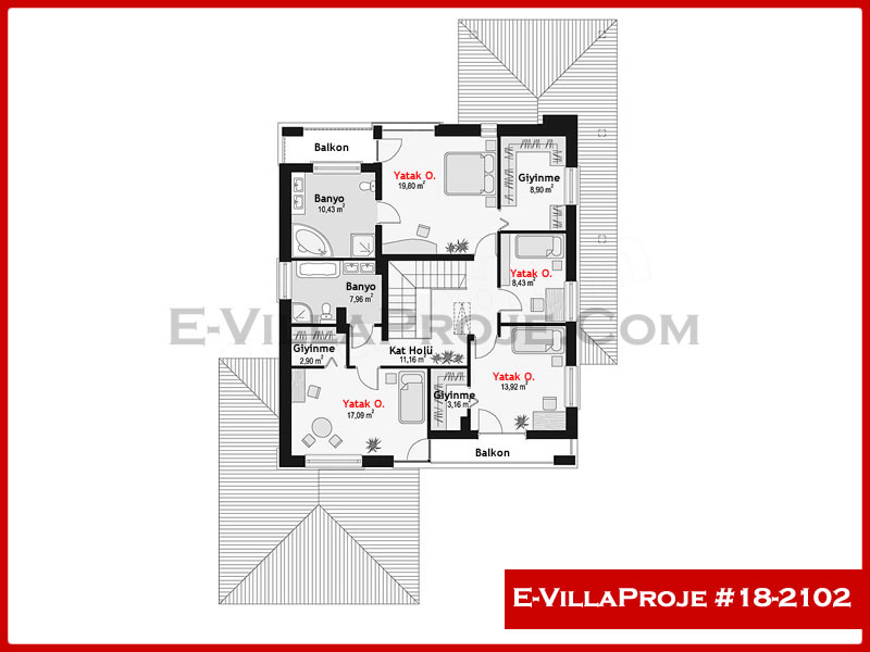 Model 18-2102 — 280 m², 2 Kat thumbnail 3