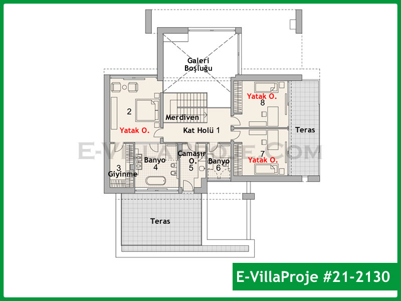 Model 21-2130 — 284 m², 2 Kat thumbnail 3