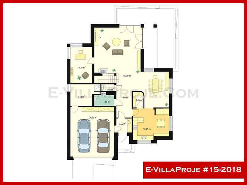 Model 15-2018 — 284 m², 2 storeys thumbnail 2