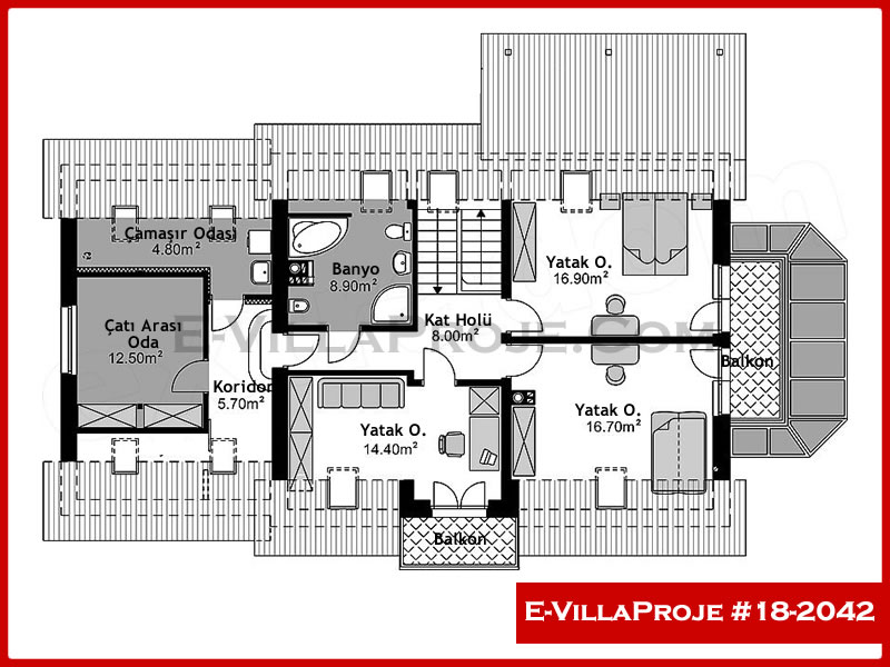 Model 18-2042 — 285 m², 2 storeys thumbnail 3