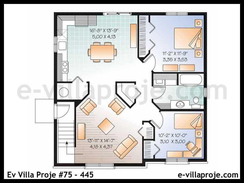 Model 75-445 — 286 m², 3 Kat thumbnail 4