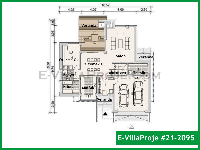 Model 21-2095 — 287 m², 2 Kat thumbnail 2