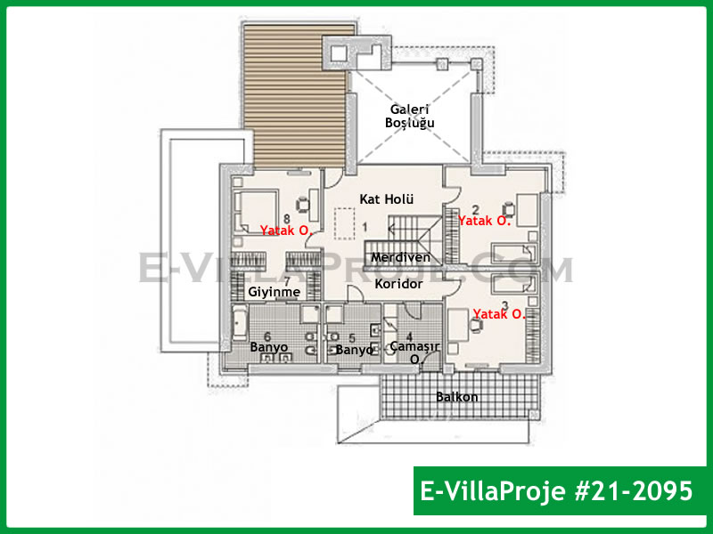 Model 21-2095 — 287 m², 2 Kat thumbnail 3