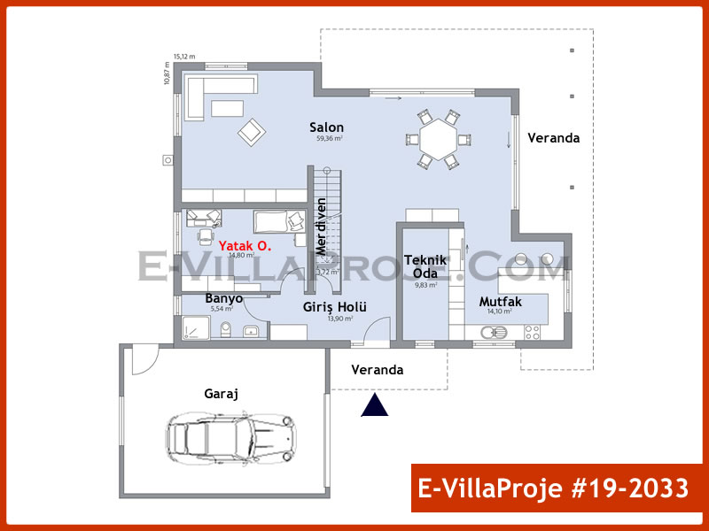 Model 19-2033 — 287 m², 2 Kat thumbnail 2
