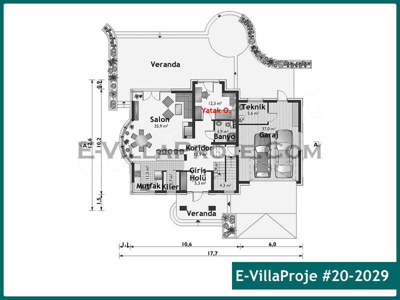 Model 20-2029 — 290 m², 2 Kat thumbnail 2