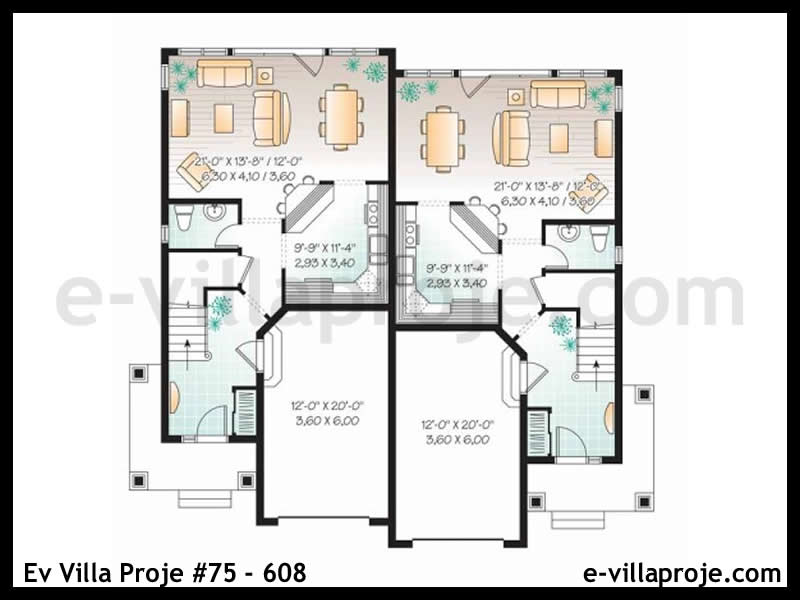 Model 75-608 — 292 m², 2 Kat thumbnail 2