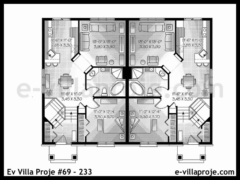 Model 69-233 — 295 m², 2 storeys thumbnail 2
