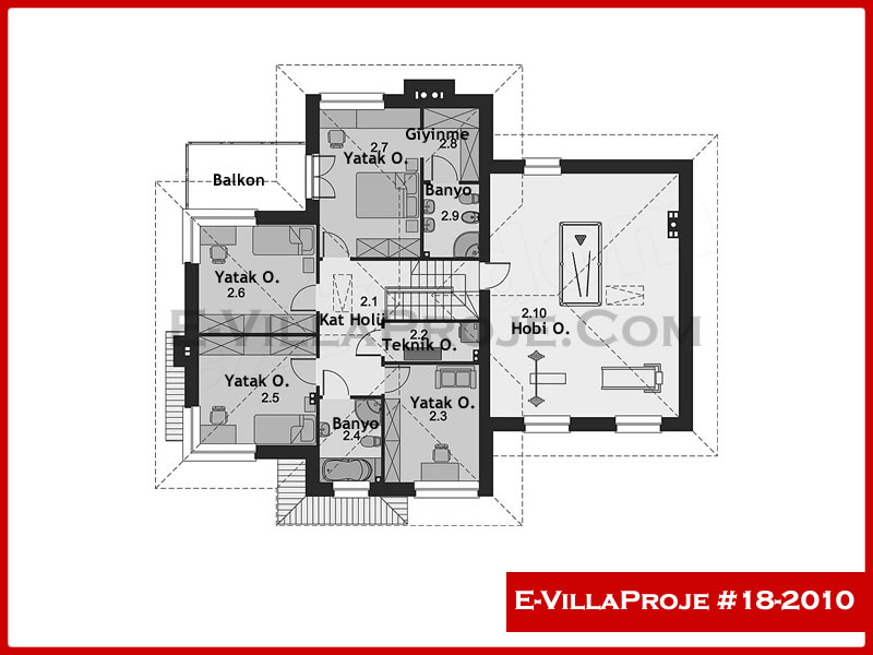 Model 18-2010 — 297 m², 2 storeys thumbnail 3
