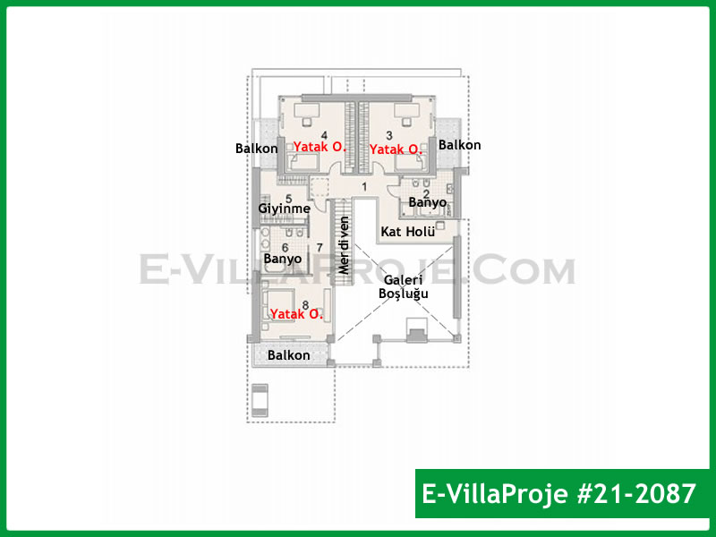 Model 21-2087 — 300 m², 2 Kat thumbnail 3