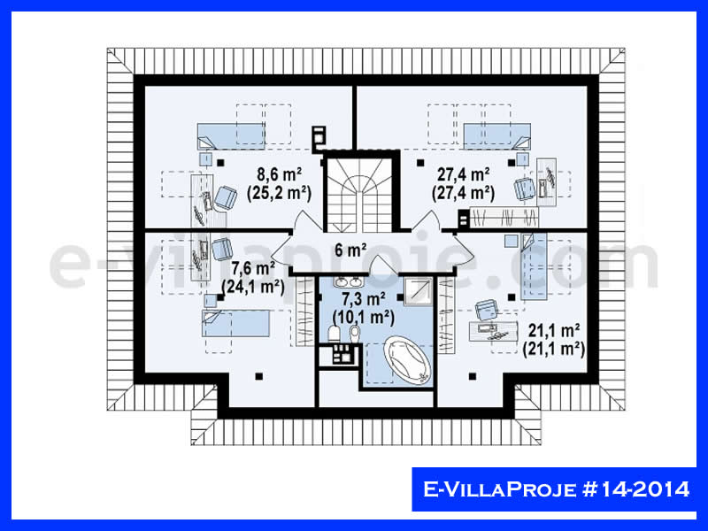 Model 14-2014 — 309 m², 2 storeys thumbnail 3