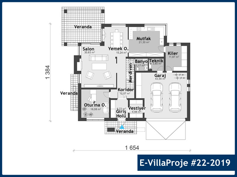 Model 22-2019 — 311 m², 2 storeys thumbnail 2