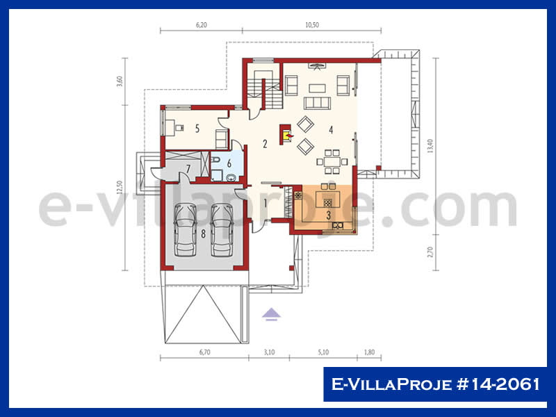 Model 14-2061 — 313 m², 2 Kat thumbnail 2