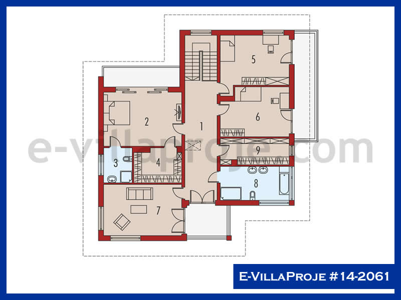 Model 14-2061 — 313 m², 2 Kat thumbnail 3