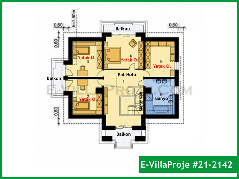Model 21-2142 — 314 m², 2 Kat thumbnail 3