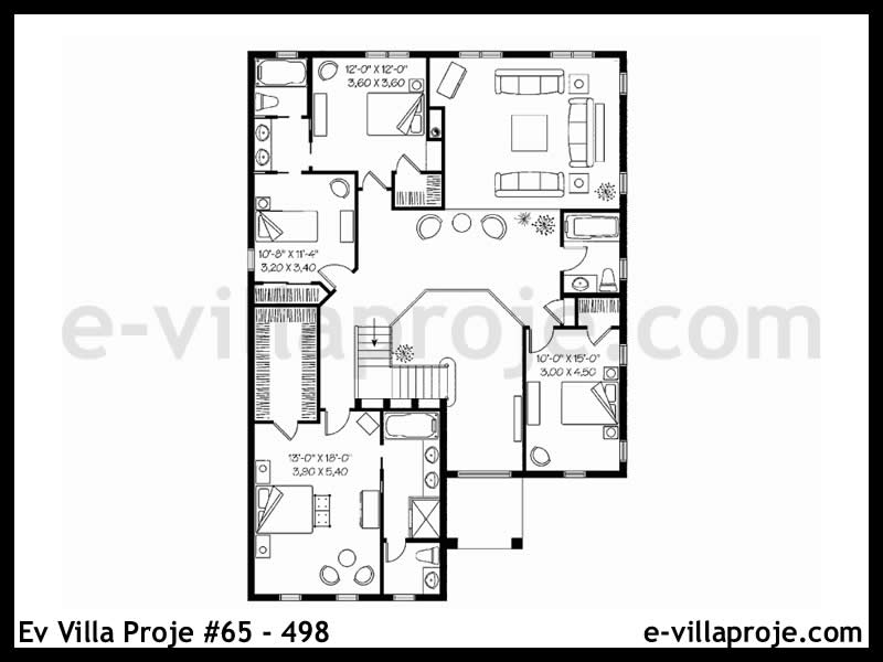 Model 65-498 — 316 m², 2 Kat thumbnail 3
