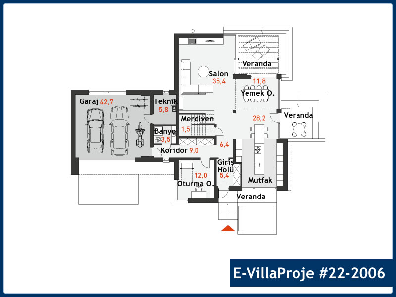 Model 22-2006 — 317 m², 2 storeys thumbnail 2