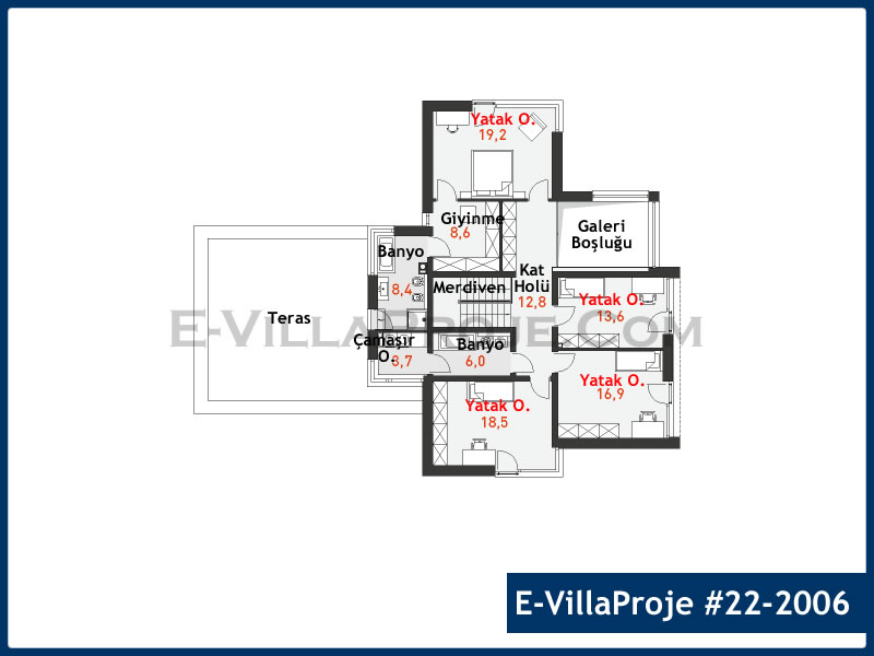 Model 22-2006 — 317 m², 2 storeys thumbnail 3