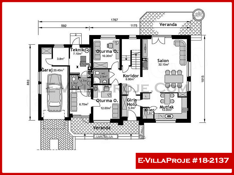 Model 18-2137 — 319 m², 2 storeys thumbnail 2
