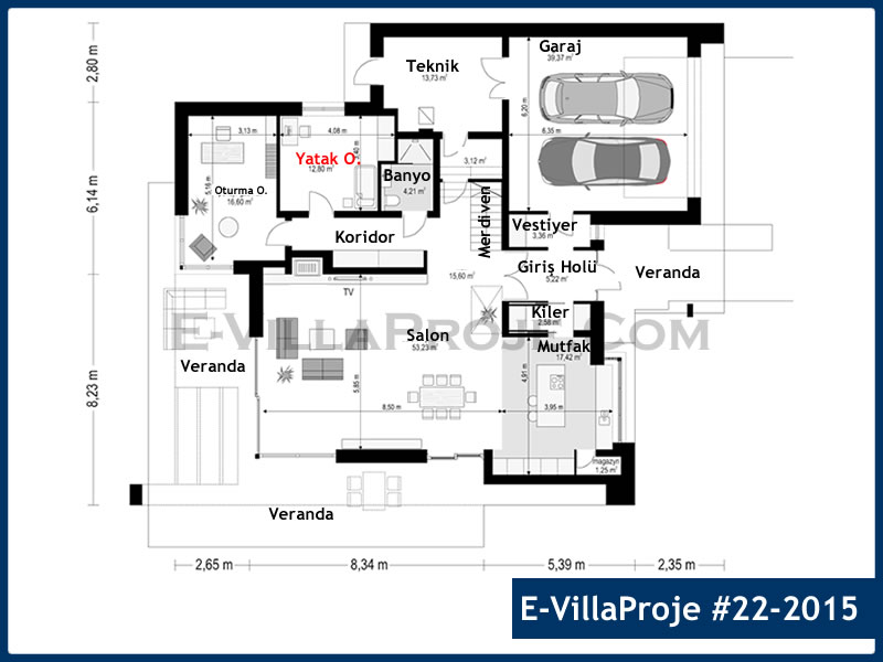 Modell 22-2015 — 326 m², 2 Geschosse thumbnail 2