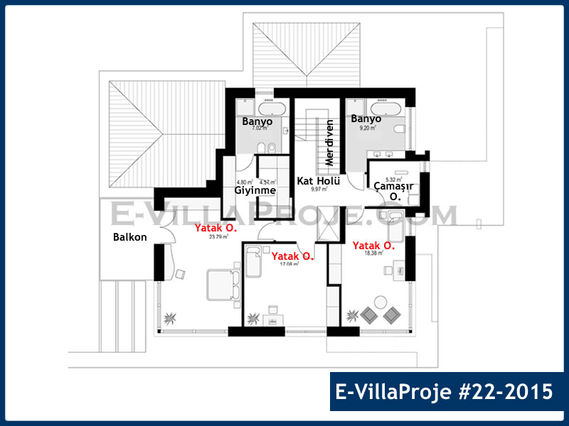 Modell 22-2015 — 326 m², 2 Geschosse thumbnail 3