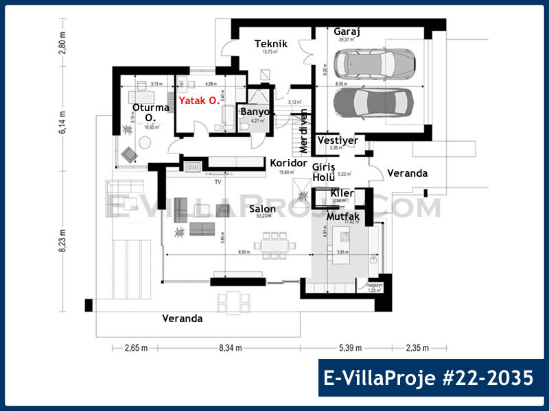 Model 22-2035 — 326 m², 2 Kat thumbnail 2