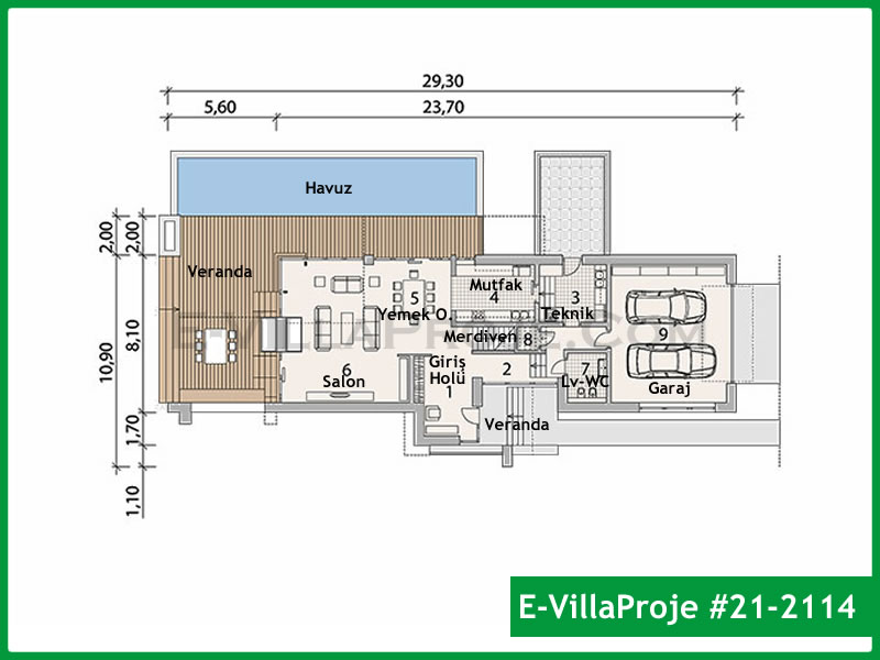 Model 21-2114 — 328 m², 2 storeys thumbnail 2