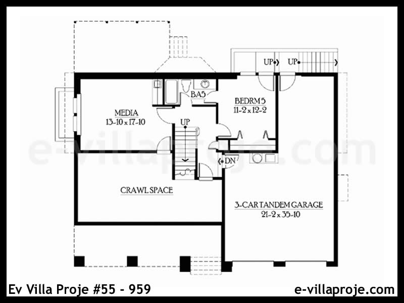 Model 55-959 — 337 m², 3 storeys thumbnail 4