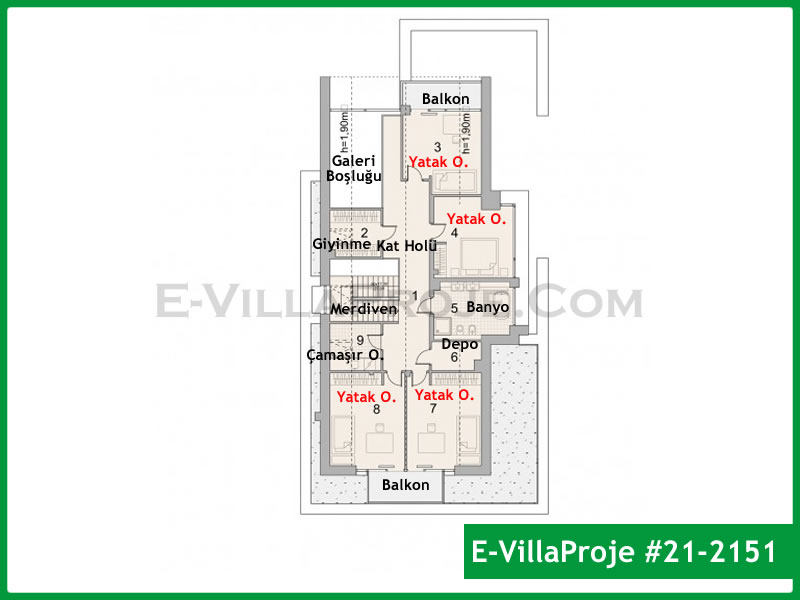 Model 21-2151 — 343 m², 2 Kat thumbnail 3