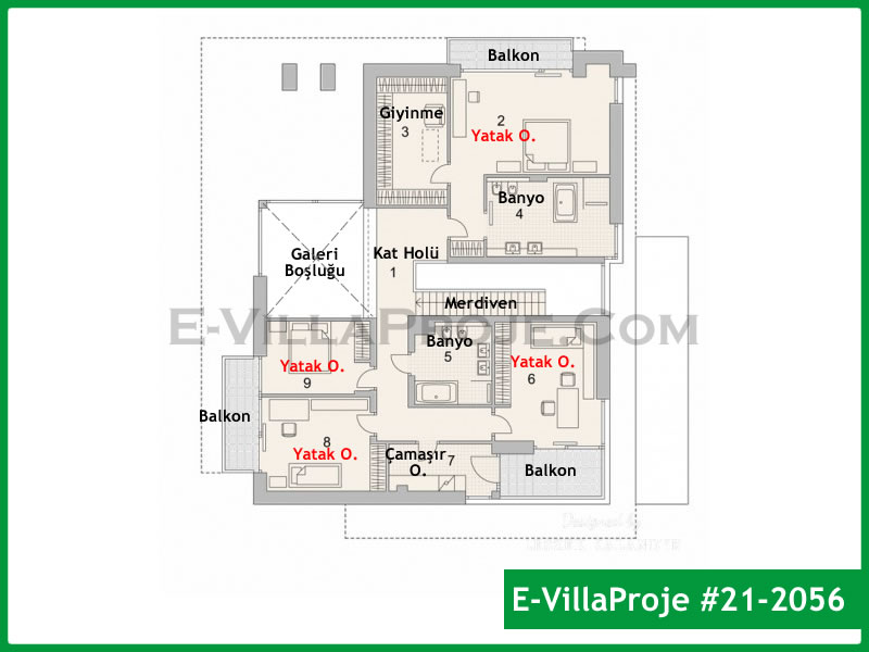 Model 21-2056 — 348 m², 2 Kat thumbnail 3