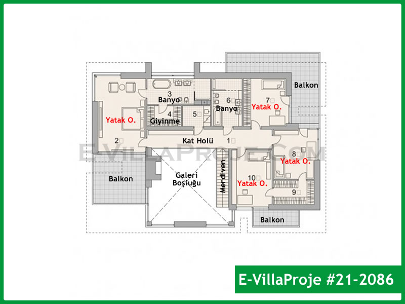 Model 21-2086 — 367 m², 2 storeys thumbnail 3