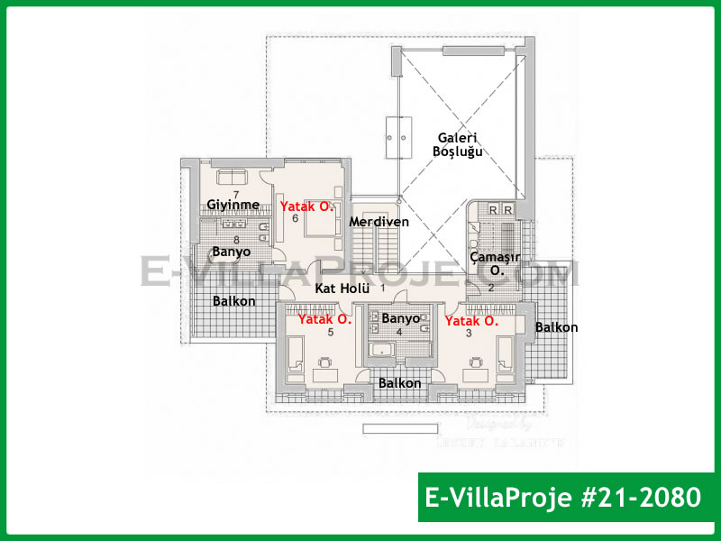 Model 21-2080 — 371 m², 2 storeys thumbnail 3