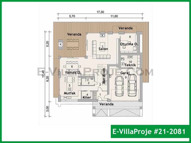 Model 21-2081 — 380 m², 2 Kat thumbnail 2