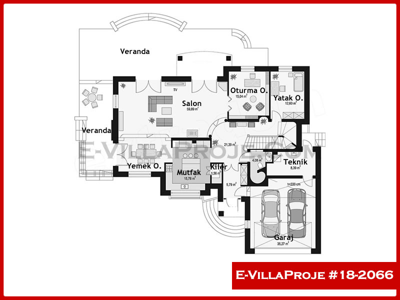 Model 18-2066 — 383 m², 2 Kat thumbnail 2