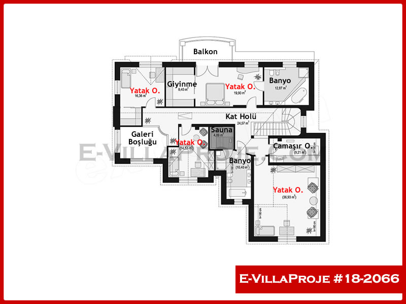 Model 18-2066 — 383 m², 2 Kat thumbnail 3