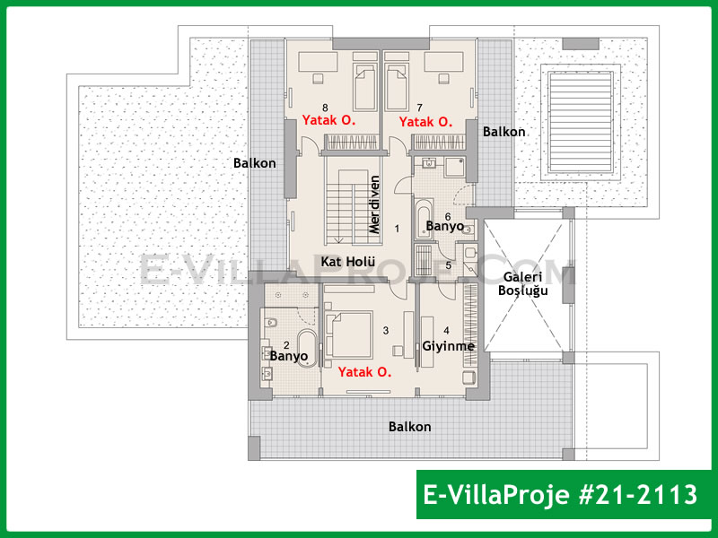 Model 21-2113 — 385 m², 2 Kat thumbnail 3