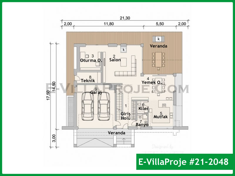Model 21-2048 — 391 m², 2 Kat thumbnail 2