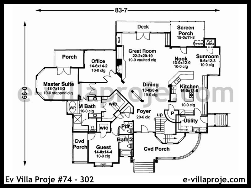 Model 74-302 — 392 m², 2 storeys thumbnail 2