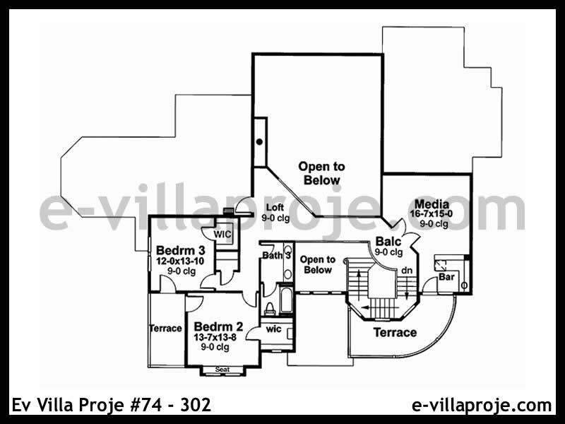 Model 74-302 — 392 m², 2 storeys thumbnail 3