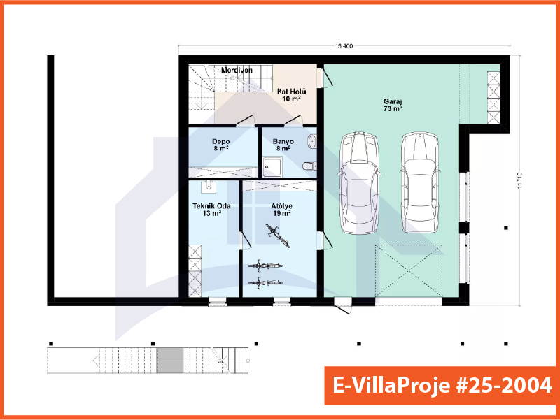 Model 25-2004 — 406 m², 2 Kat thumbnail 3