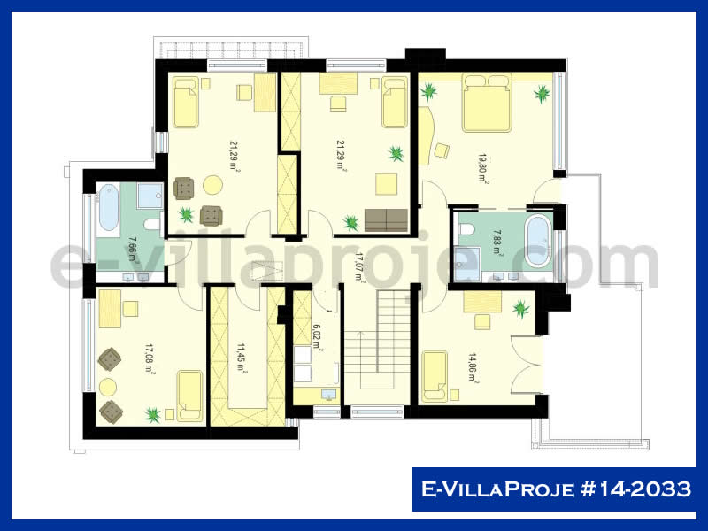 Model 14-2033 — 408 m², 2 Kat thumbnail 3
