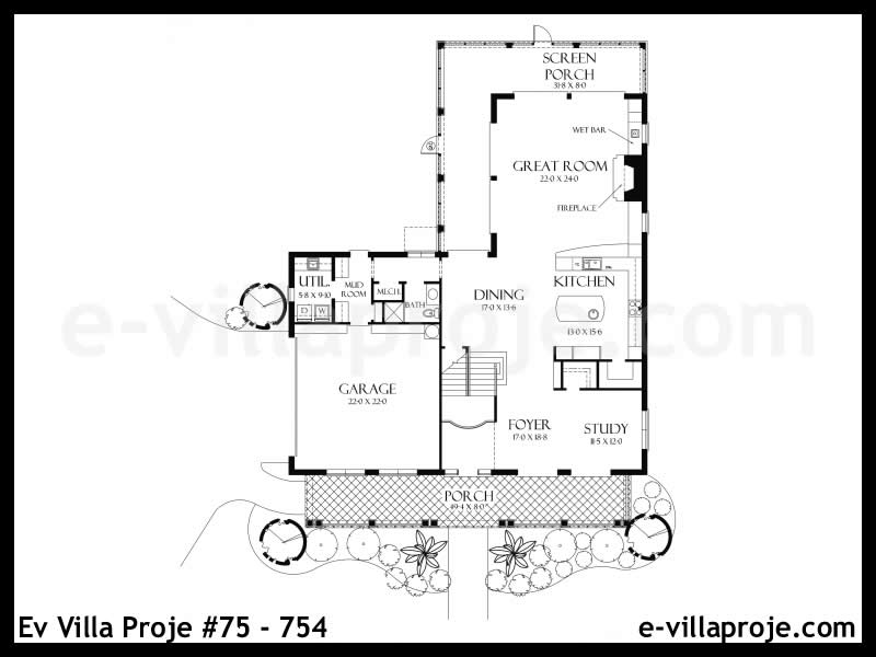 Model 75-754 — 410 m², 2 Kat thumbnail 2