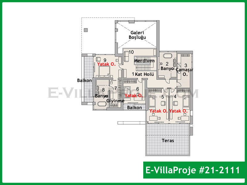 Model 21-2111 — 429 m², 2 Kat thumbnail 3