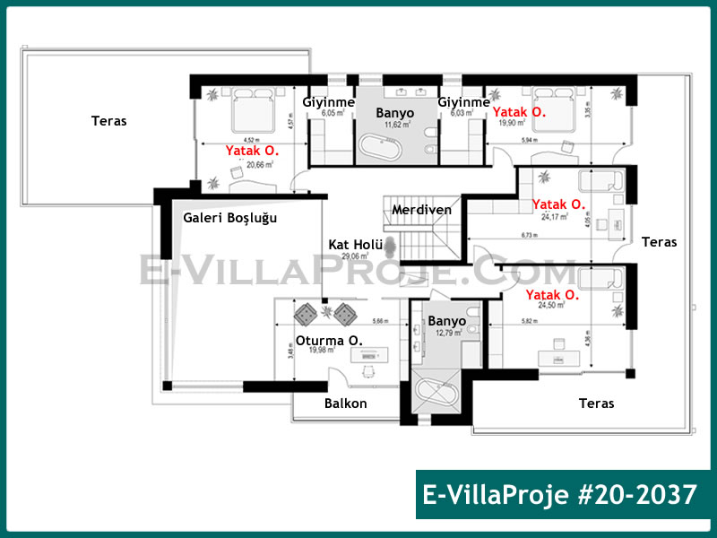 Model 20-2037 — 440 m², 2 Kat thumbnail 3