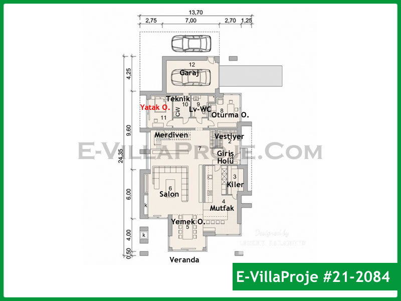 Model 21-2084 — 457 m², 2 Kat thumbnail 2