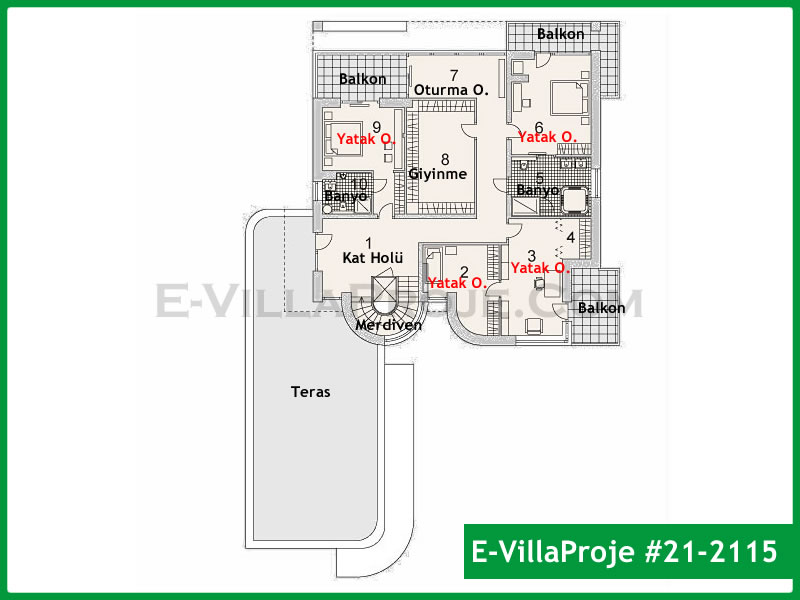 Modell 21-2115 — 473 m², 2 Geschosse thumbnail 3